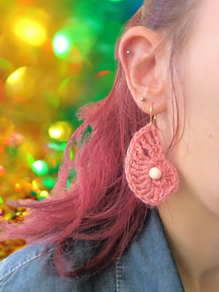 Boucles d'Oreilles Spirale Crochet | Artisanales & Légères | Style Bohème Plage
